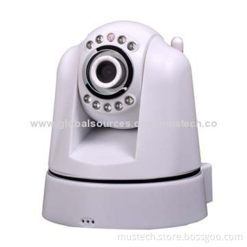 Wireless IP Camera with Plug-and-play Function, Two-way Audio Monitoring
